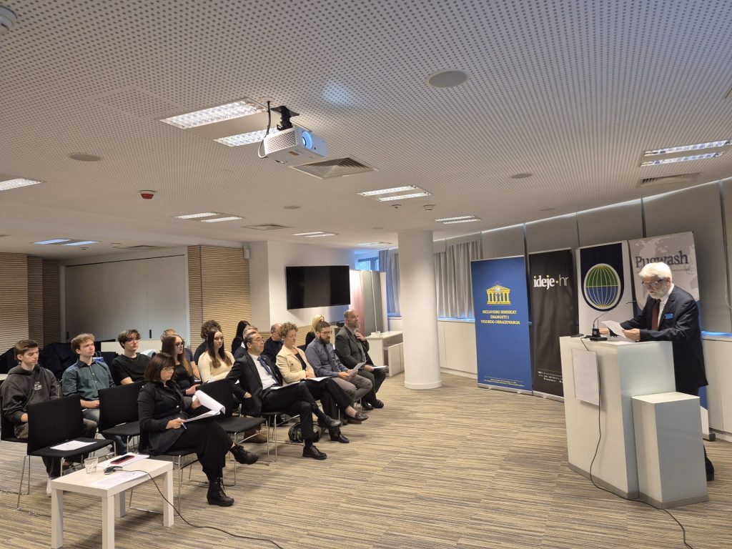 Nuklearni izazovi, klimatske promjene, umjetna inteligencija, rat protiv znanosti. Snimka