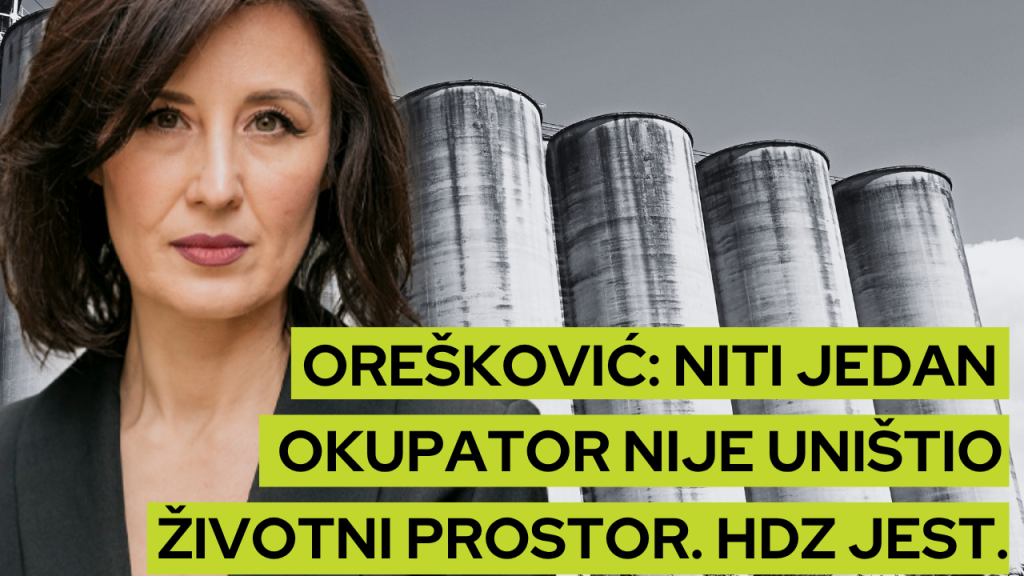 Niti jedan okupator nije uništio životni prostor. HDZ jest