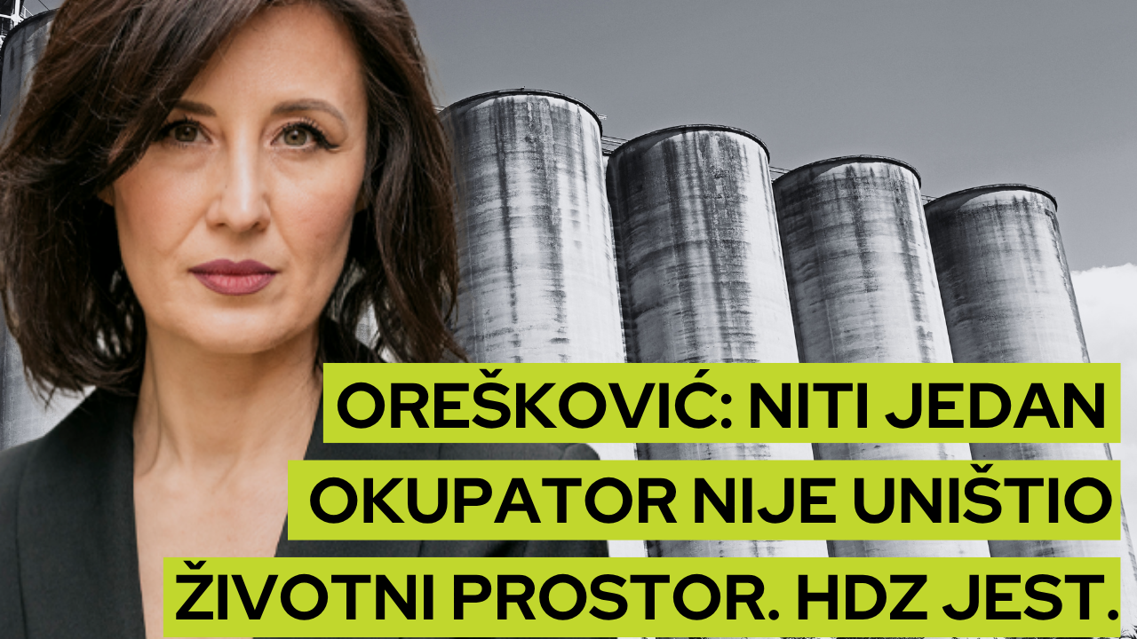Niti jedan okupator nije uništio životni prostor. HDZ jest