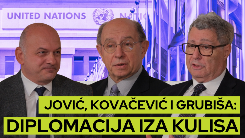 Jović, Kovačević i Grubiša: Diplomacija iza kulisa